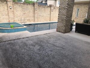 Pool Deck Dirty